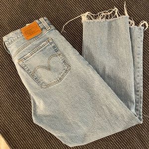 Levi’s Wedgie Straight Jeans Tango Hustle Women’s Size 28